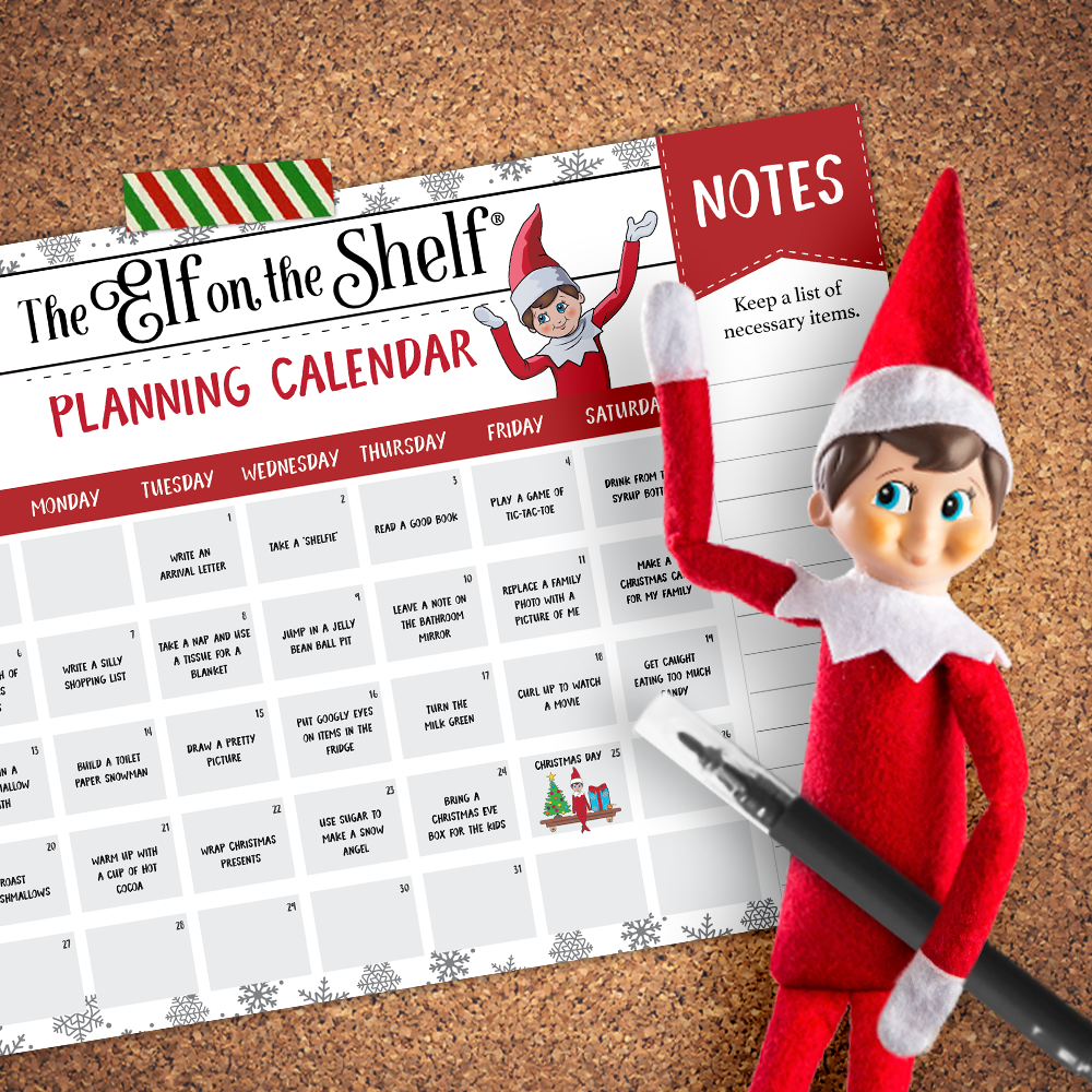 New Product: 24-Day Elf Planner