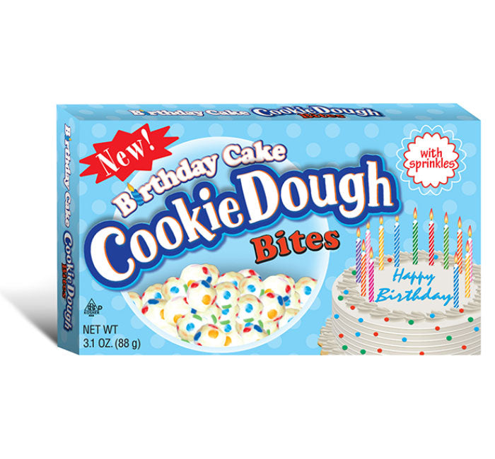 COOKIE DOUGH BITES - BIRTHDAY CAKE THEATER BOX