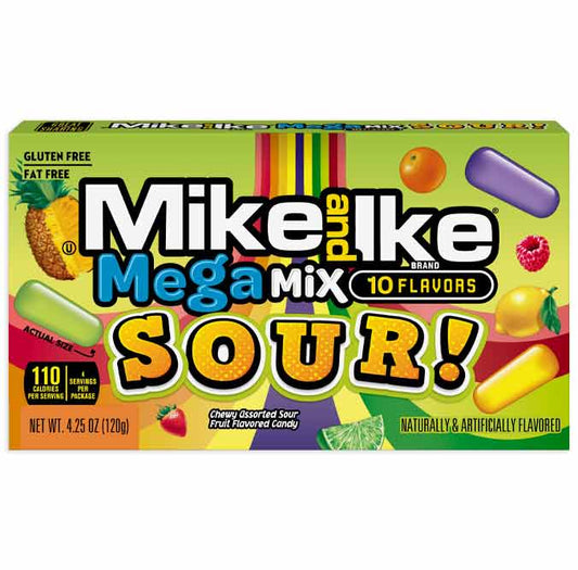 MIKE & IKE MEGA MIX SOUR THEATER BOX