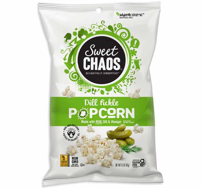 SWEET CHAOS DILL PICKLE POPCORN PEG BAG